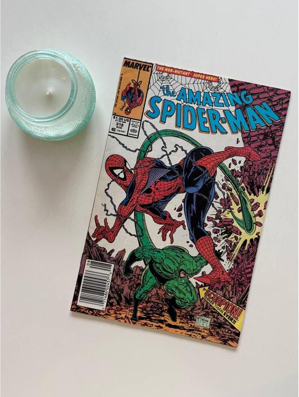 Amazing Spider-Man #318 (1989) Comic Book | Scorpion | Todd McFarlane Cover